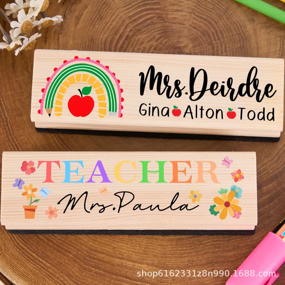 custom felt chalkboard eraser - free sample on request - view 2