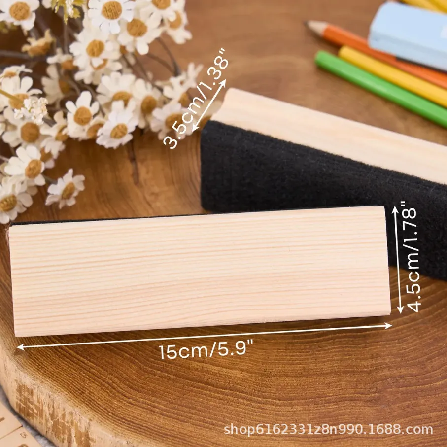 custom felt chalkboard eraser - free sample on request - view 3