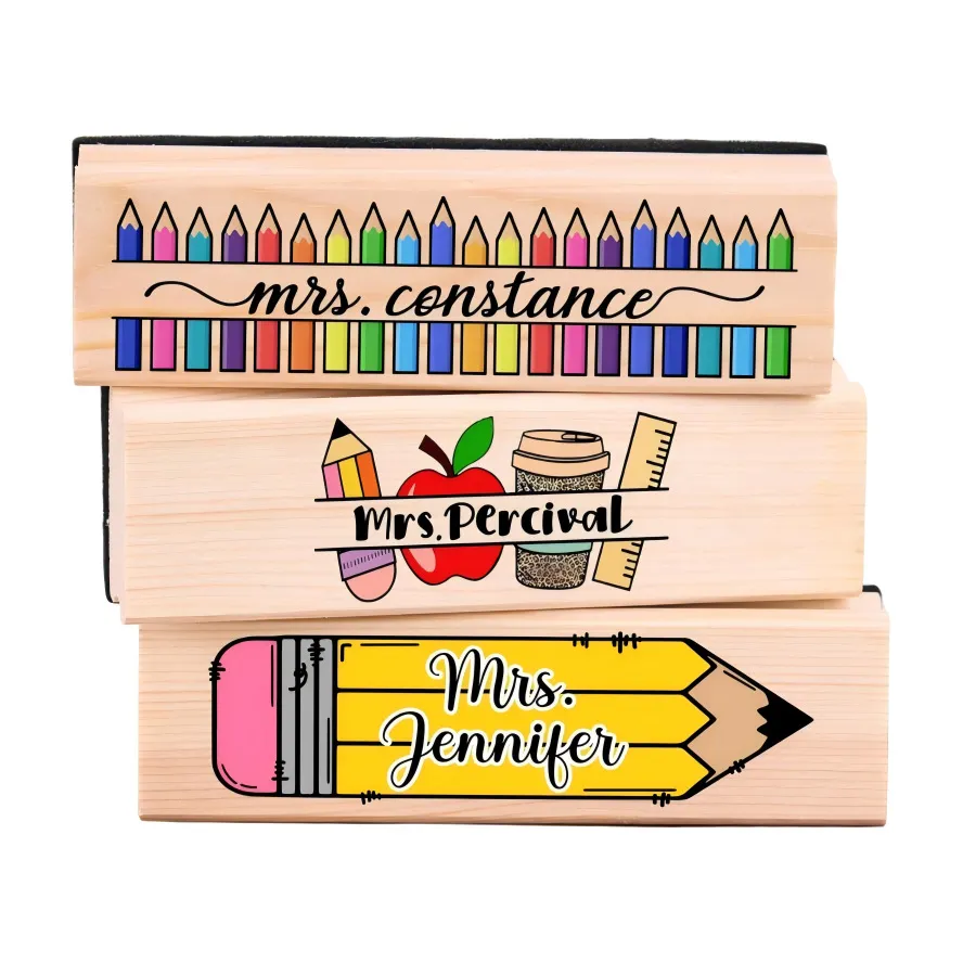 custom felt chalkboard eraser - free sample on request - view 4