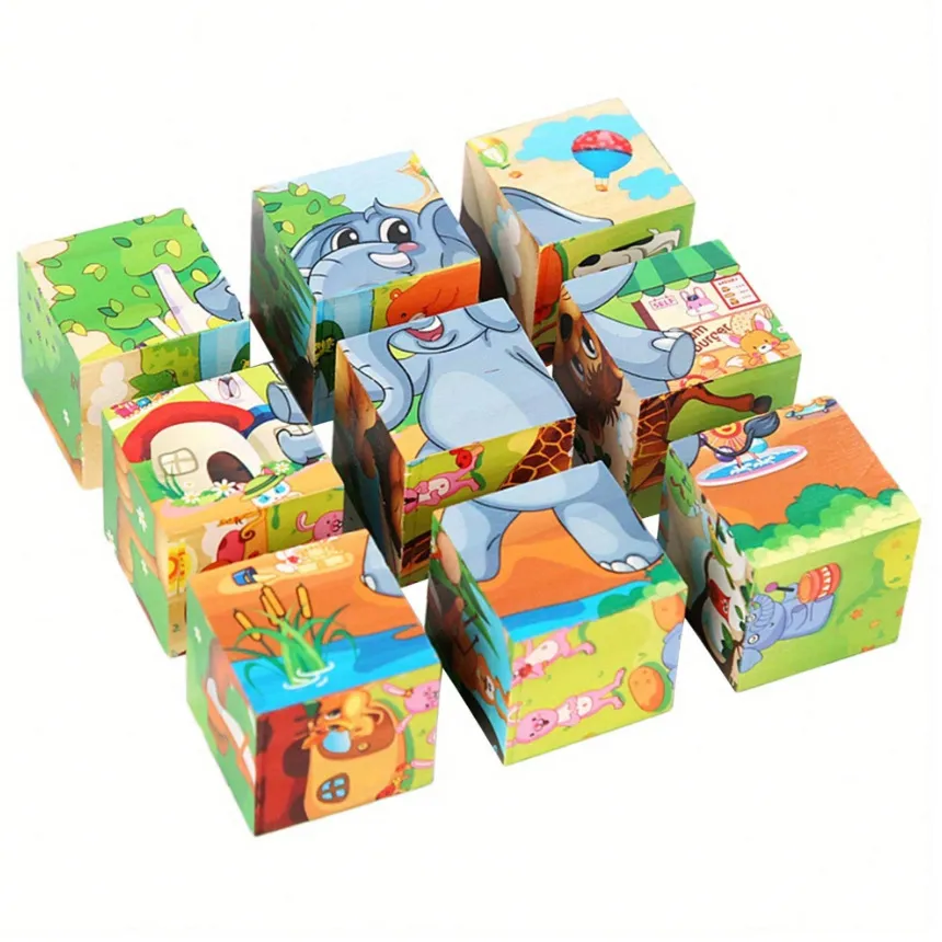 custom wooden activity cube baby toy - buy wholesale direct from manufacturer