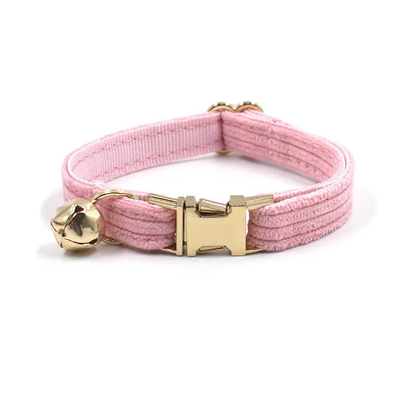 custom corduroy pet collar adjustable - get quote wholesale price - view 2