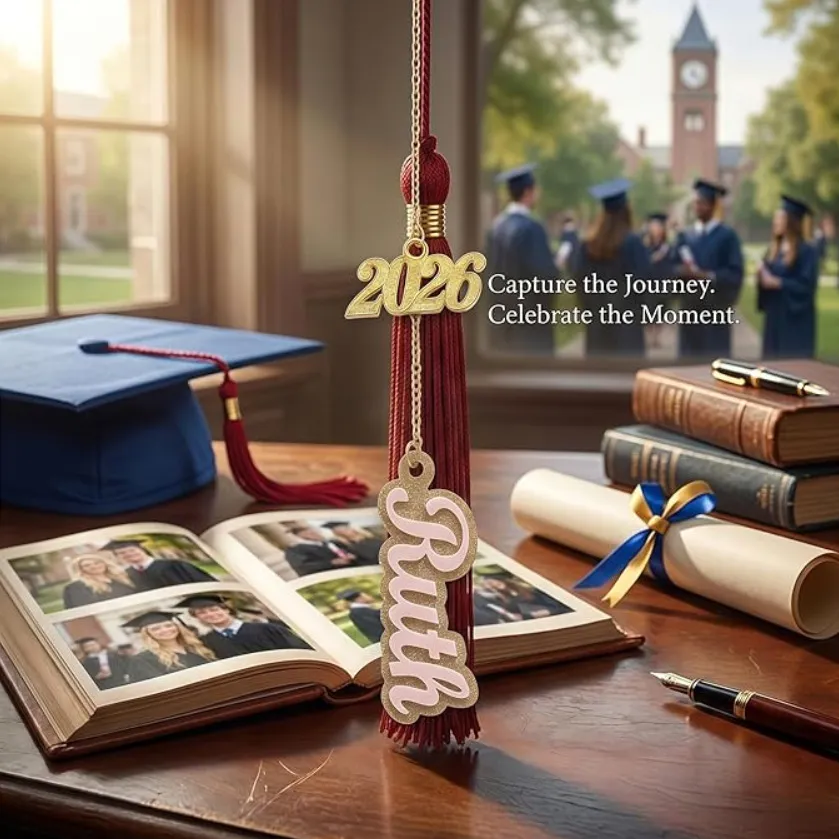 custom graduation tassel necklace