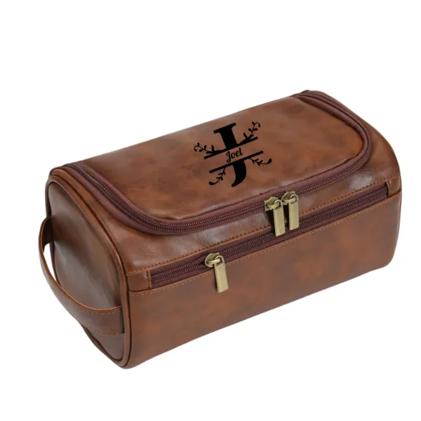 custom pu leather makeup bag travel - factory direct wholesale price - view 2