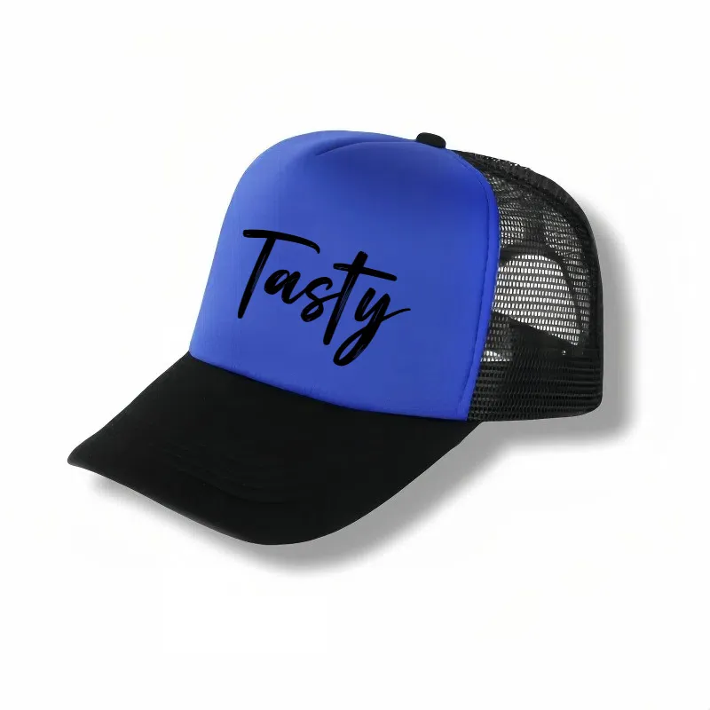 custom mesh trucker cap printed - B2B wholesale inquiry welcome - view 2