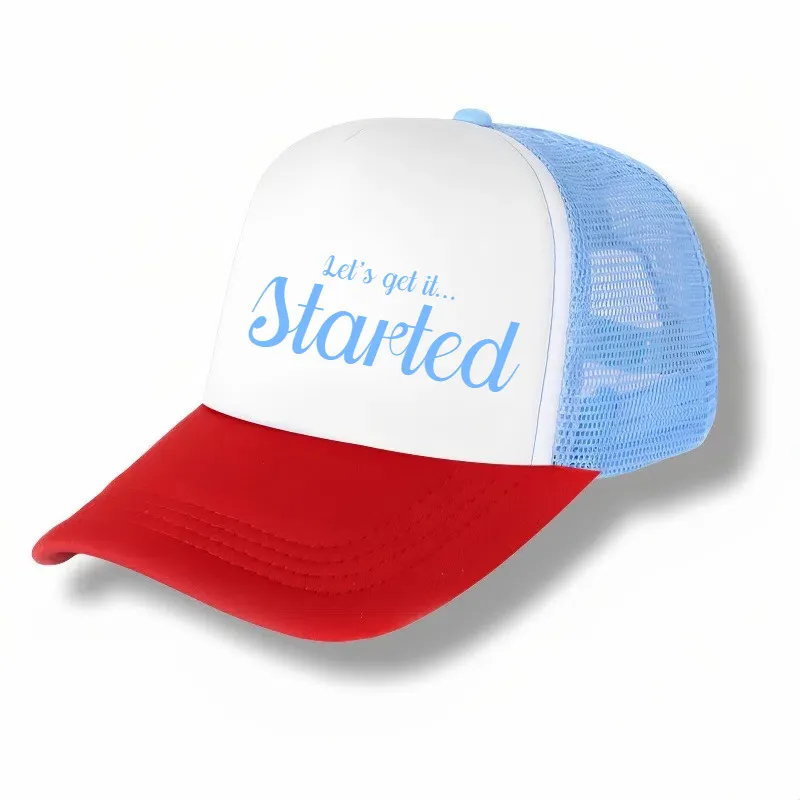 custom mesh trucker cap printed - B2B wholesale inquiry welcome - view 3