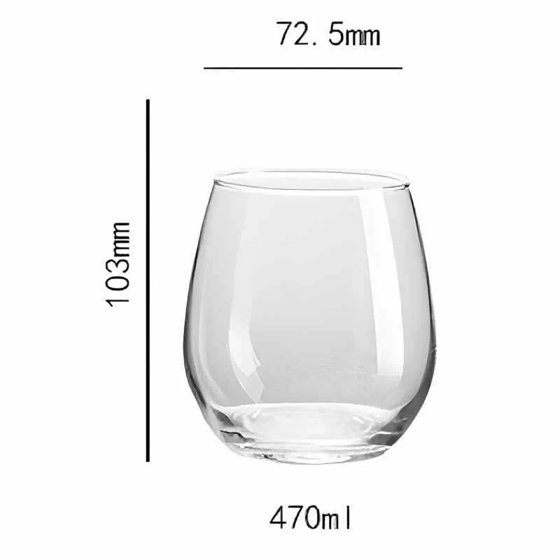 custom glass shot cup whiskey beer - BSCI certified manufacturer - view 3