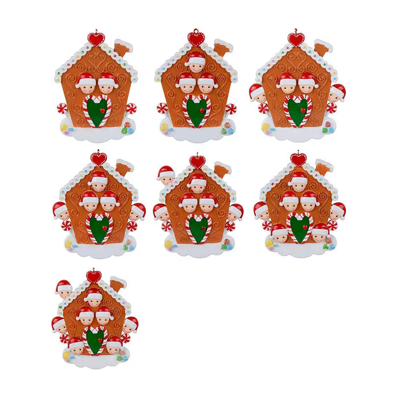 custom resin christmas house ornament - 7-day sample lead time