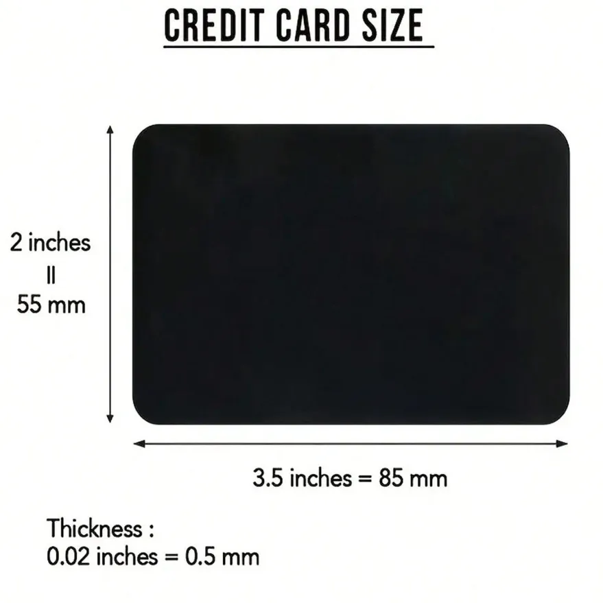 custom wallet insert card personalized - corporate gift wholesale supplier - view 3