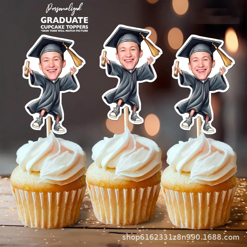 custom graduation cake topper - trade show giveaway supplier - view 3