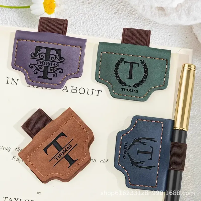 custom leather magnetic bookmark clip - buy wholesale direct from manufacturer