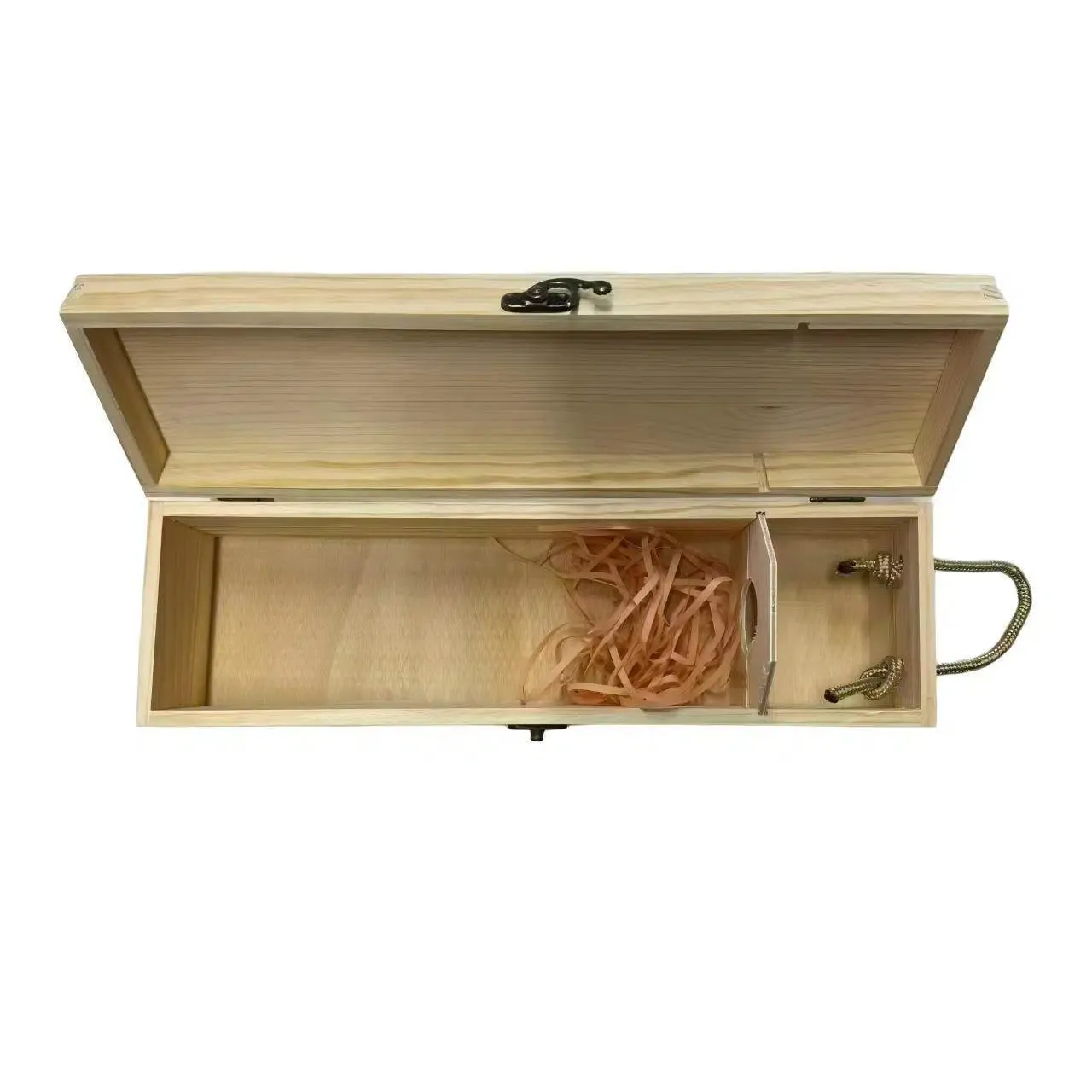 custom wine bottle wooden gift box - OEM custom logo accepted - view 3