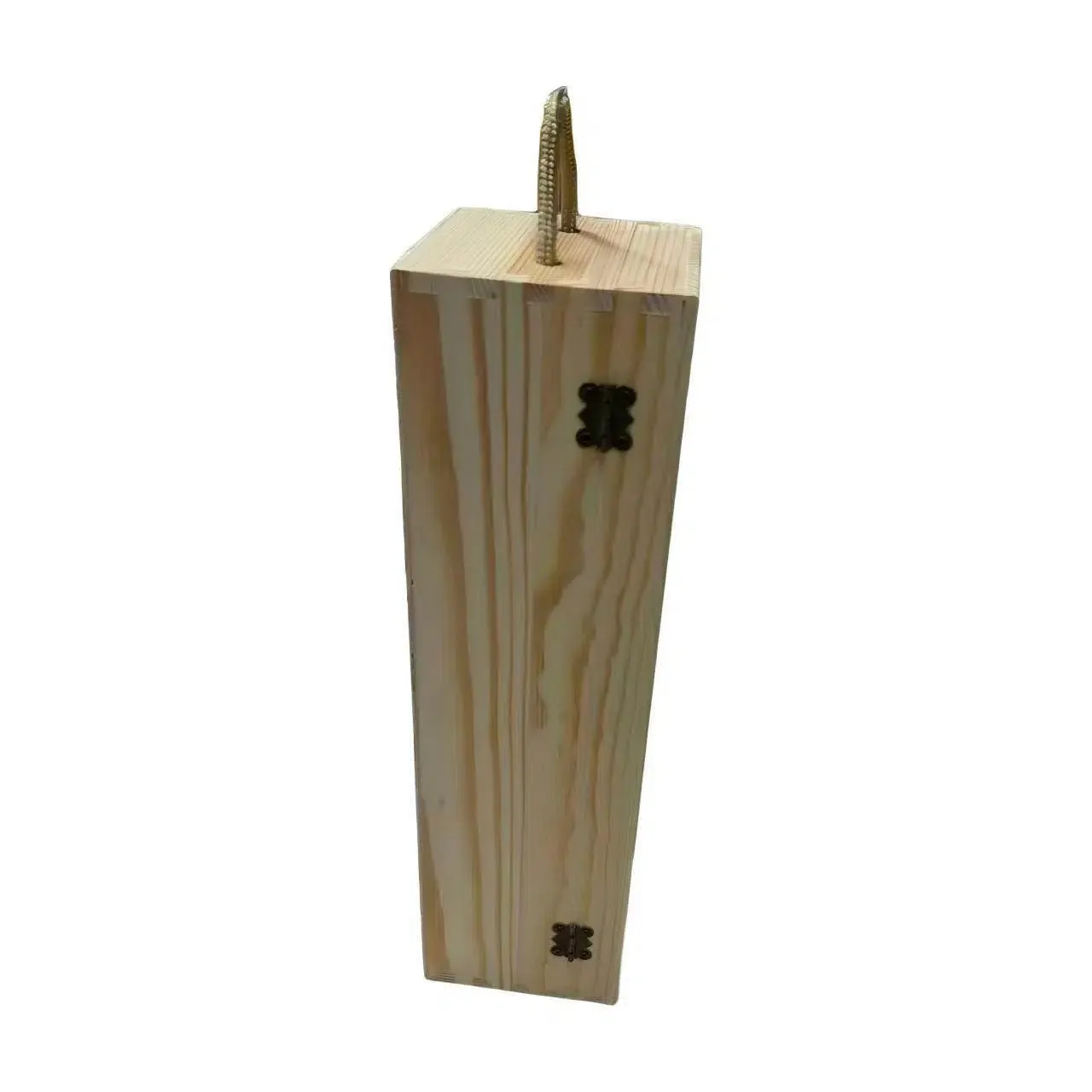 custom wine bottle wooden gift box - OEM custom logo accepted - view 4