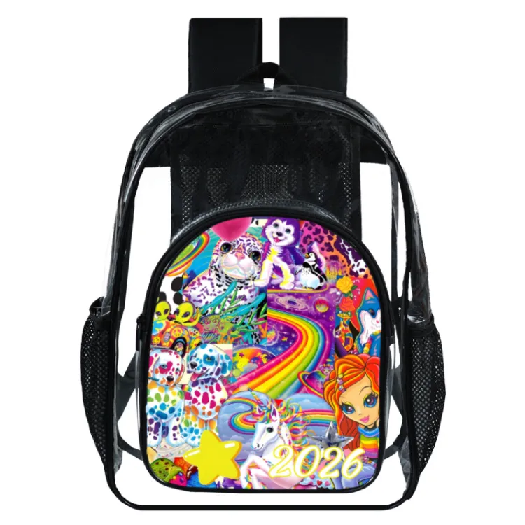 custom clear tpu backpack student - custom color and size accepted - view 2