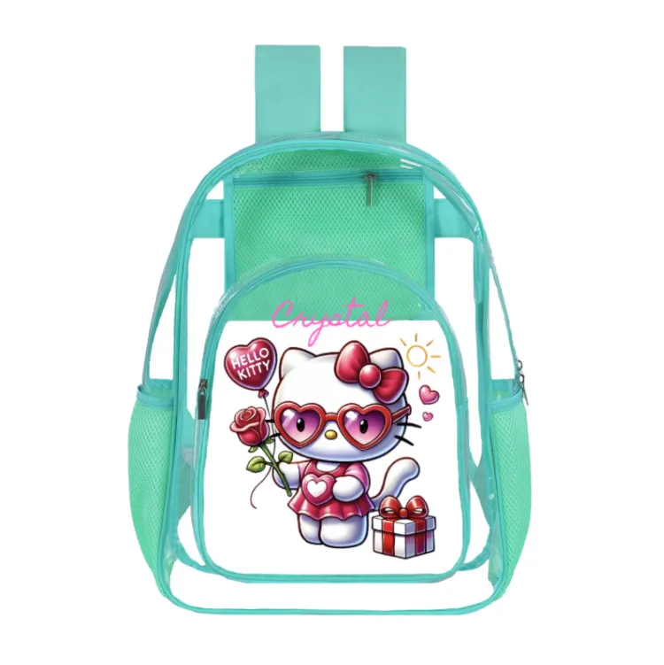 custom clear tpu backpack student - custom color and size accepted - view 3