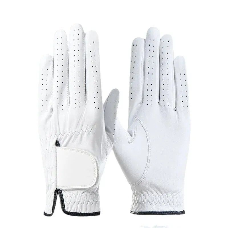 custom leather golf glove sheepskin - low MOQ custom order - view 4