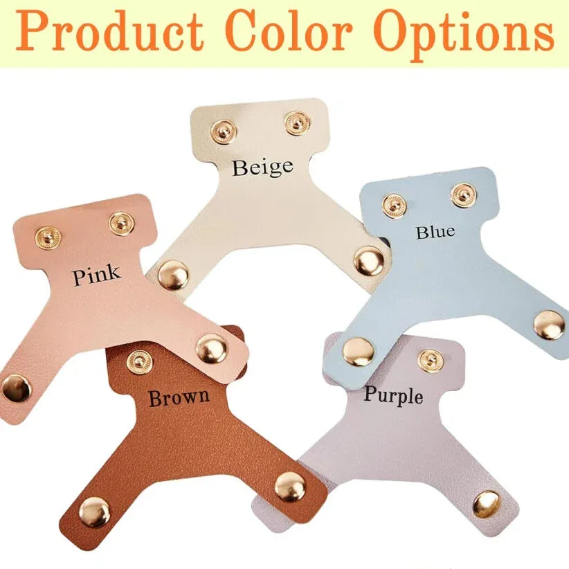 custom stethoscope leather id tag - free sample on request - view 3