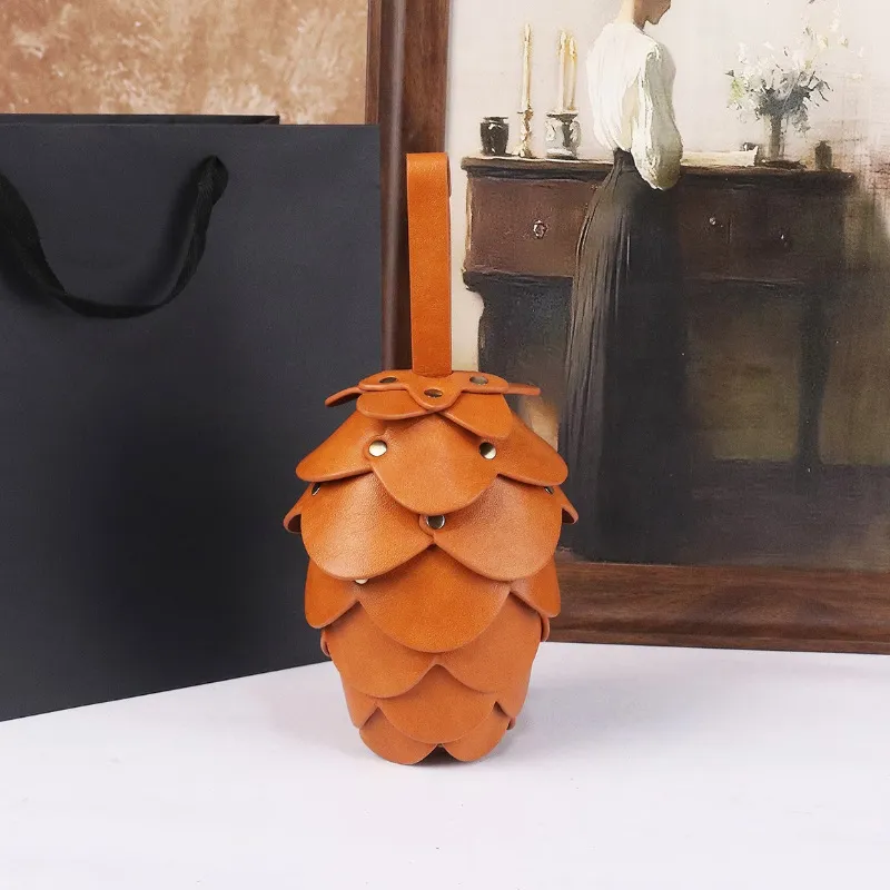 pu leather pinecone handbag wallet - B2B direct from factory China - view 2