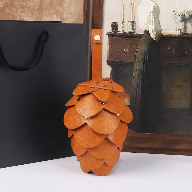 pu leather pinecone handbag wallet - B2B direct from factory China - view 4