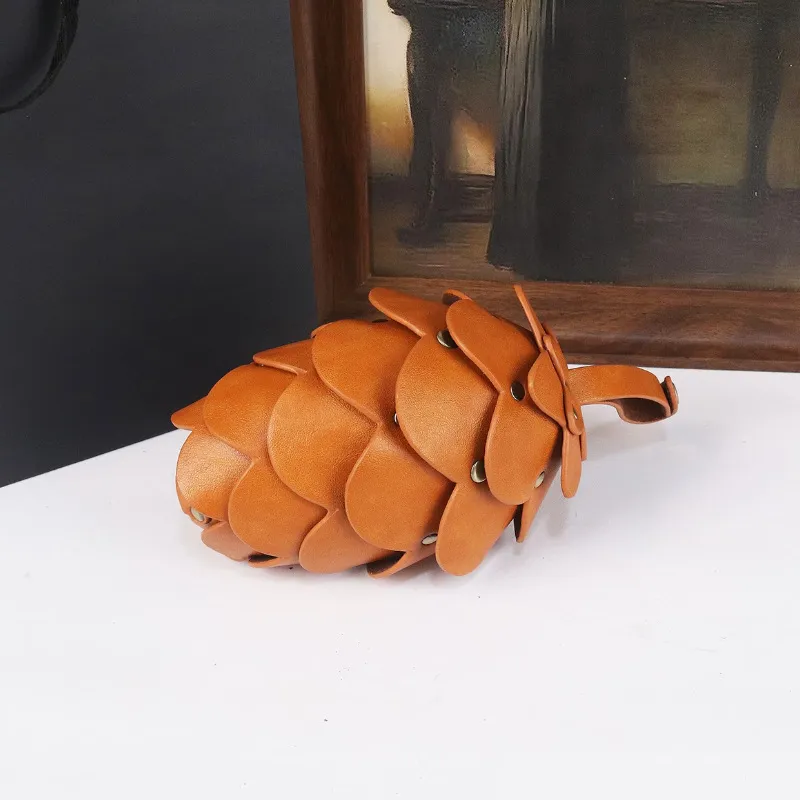 pu leather pinecone handbag wallet - B2B direct from factory China - view 5
