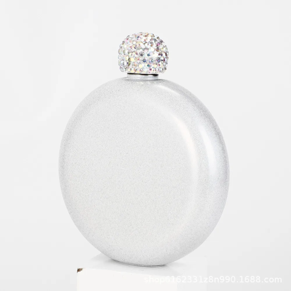 custom portable round hip flask - buy wholesale direct from manufacturer - view 4