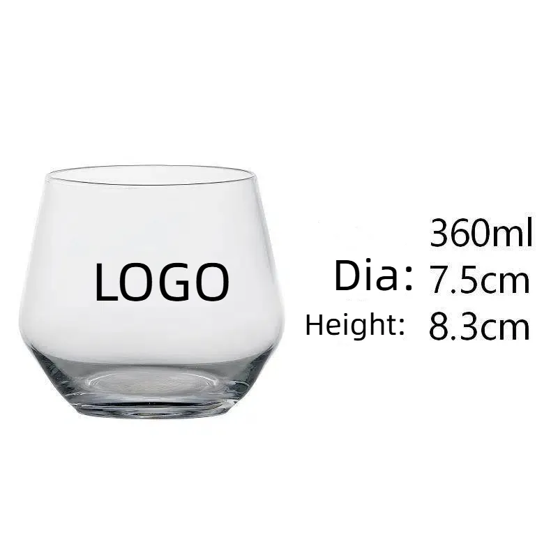 custom egg shaped whiskey glass - factory direct wholesale price - view 3