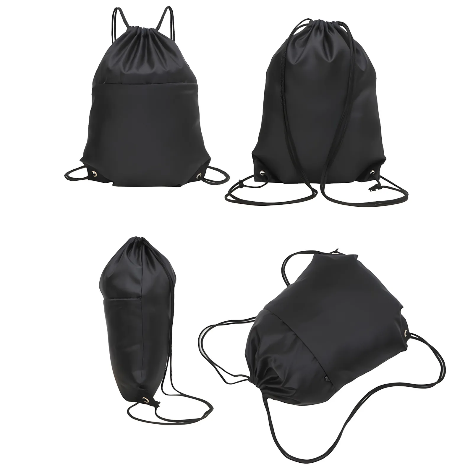custom 210d waterproof drawstring backpack - Oeko-Tex certified supplier - view 2