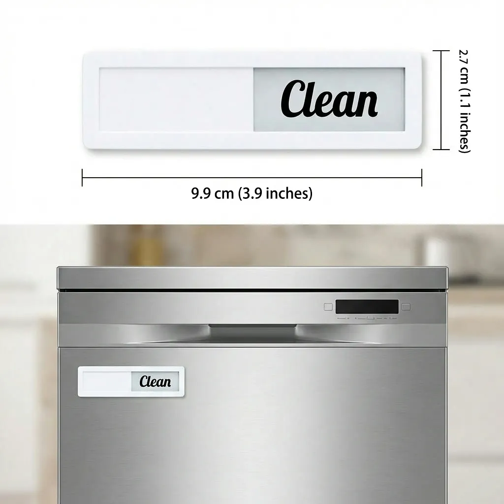 custom dishwasher clean dirty magnet sign - OEM custom logo accepted