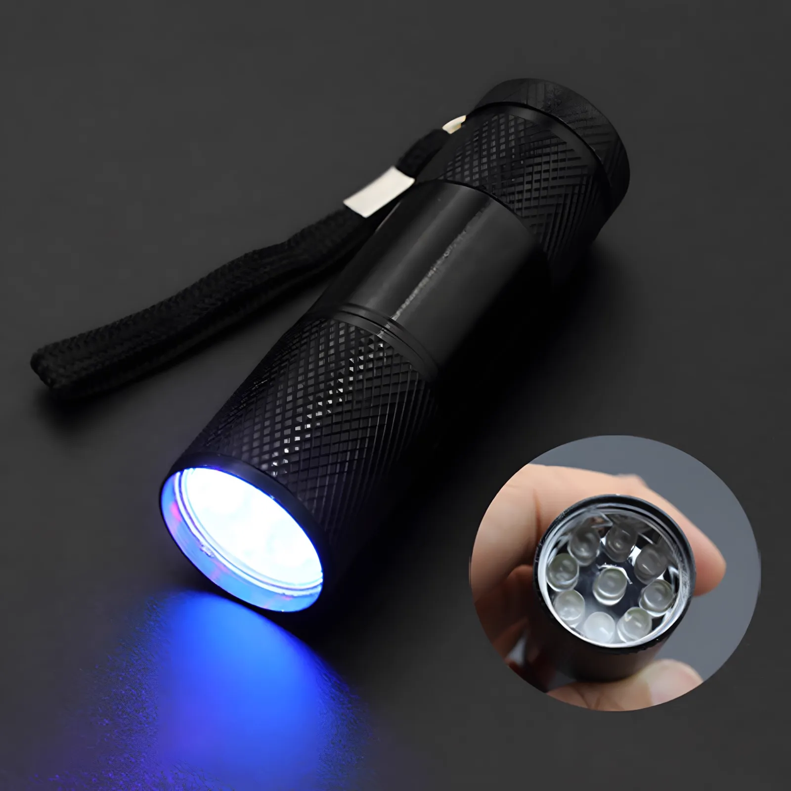 custom led uv flashlight mini - ODM OEM service available - view 2