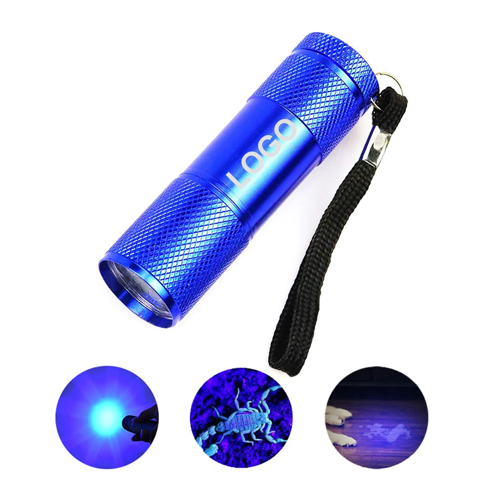 custom led uv flashlight mini - ODM OEM service available - view 4