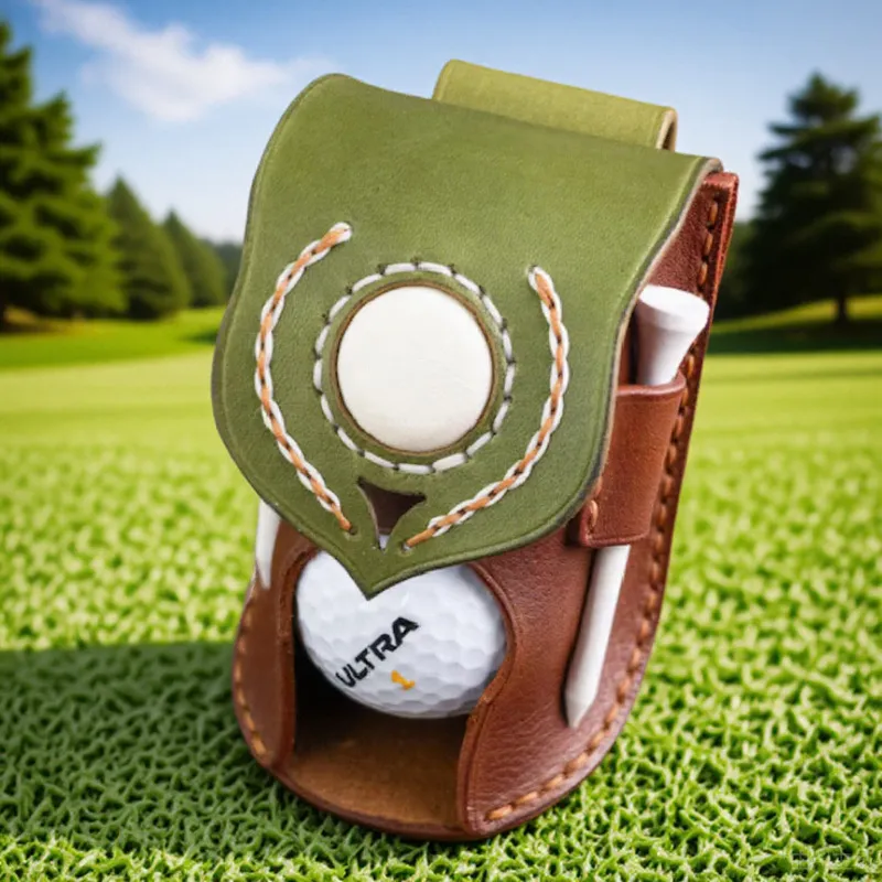 dual color golf ball holder pouch - get quote wholesale price - view 2
