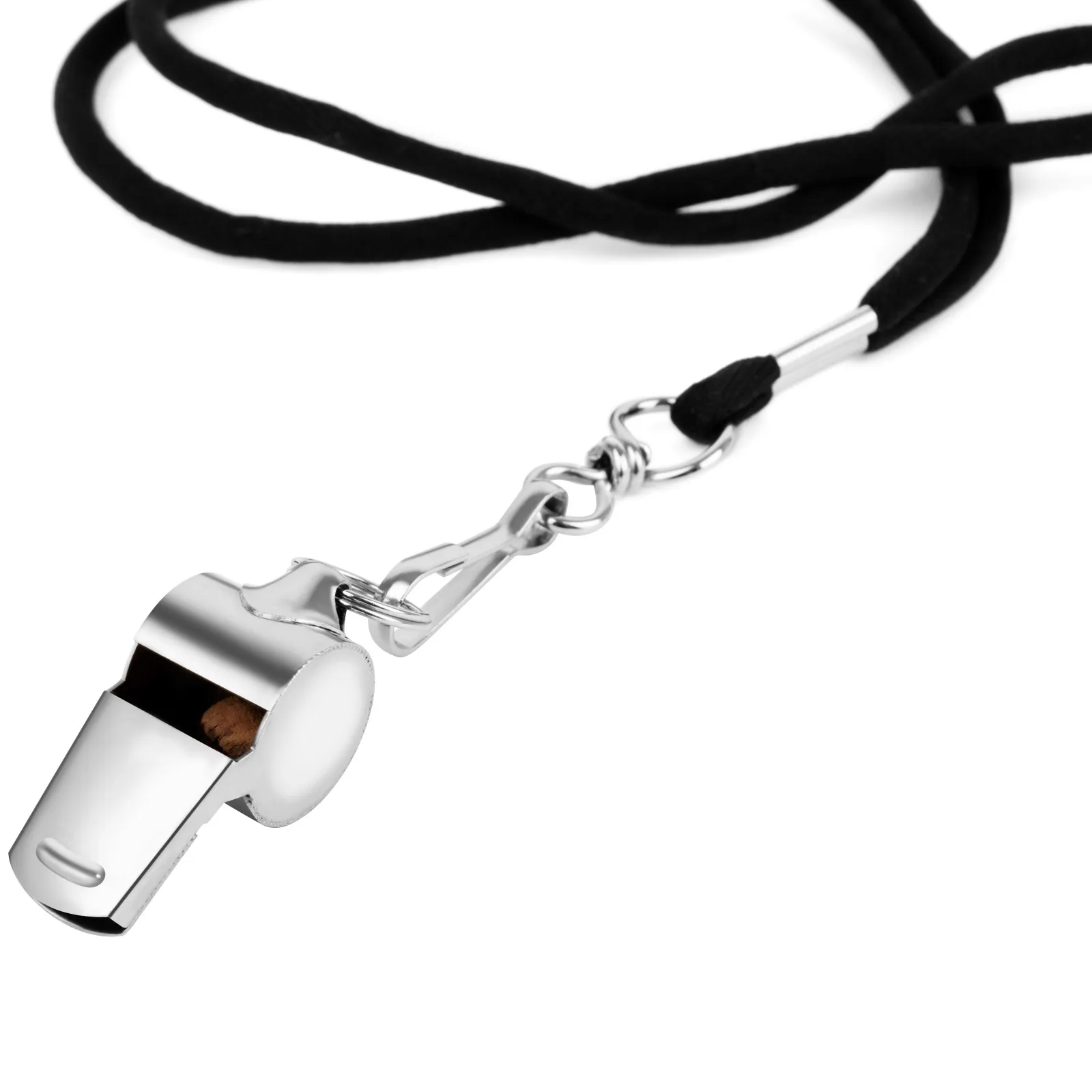 custom engraved stainless steel whistle - free sample on request