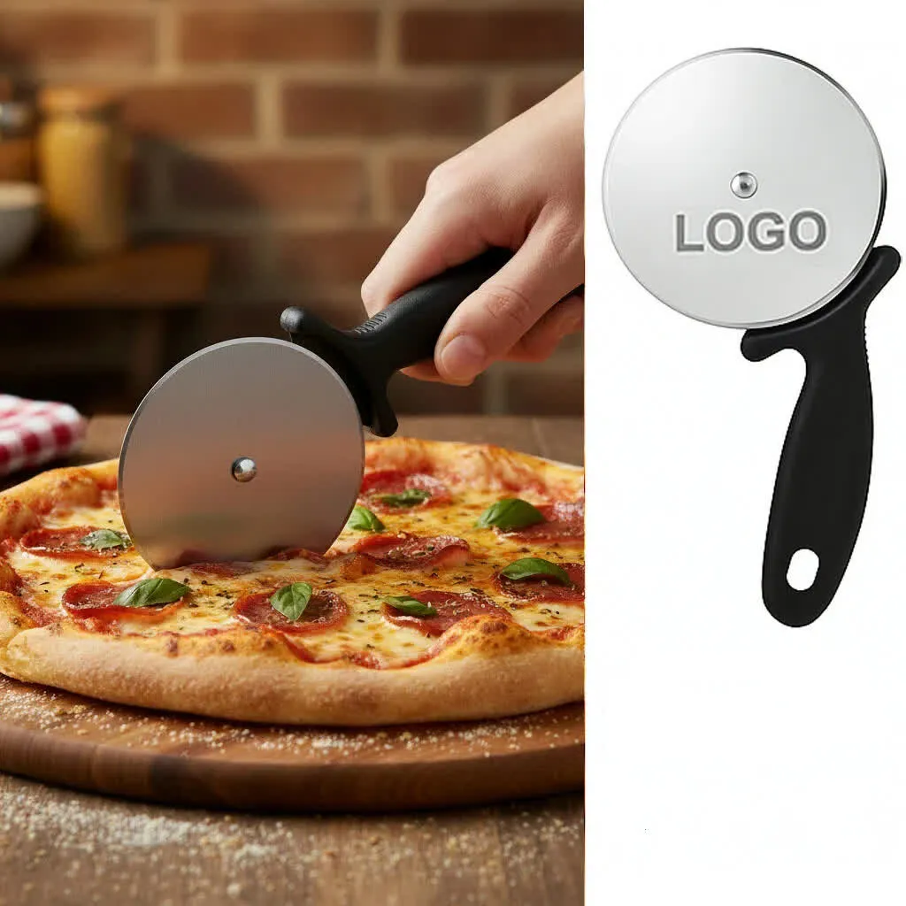 custom stainless steel pizza cutter - 7-day sample lead time