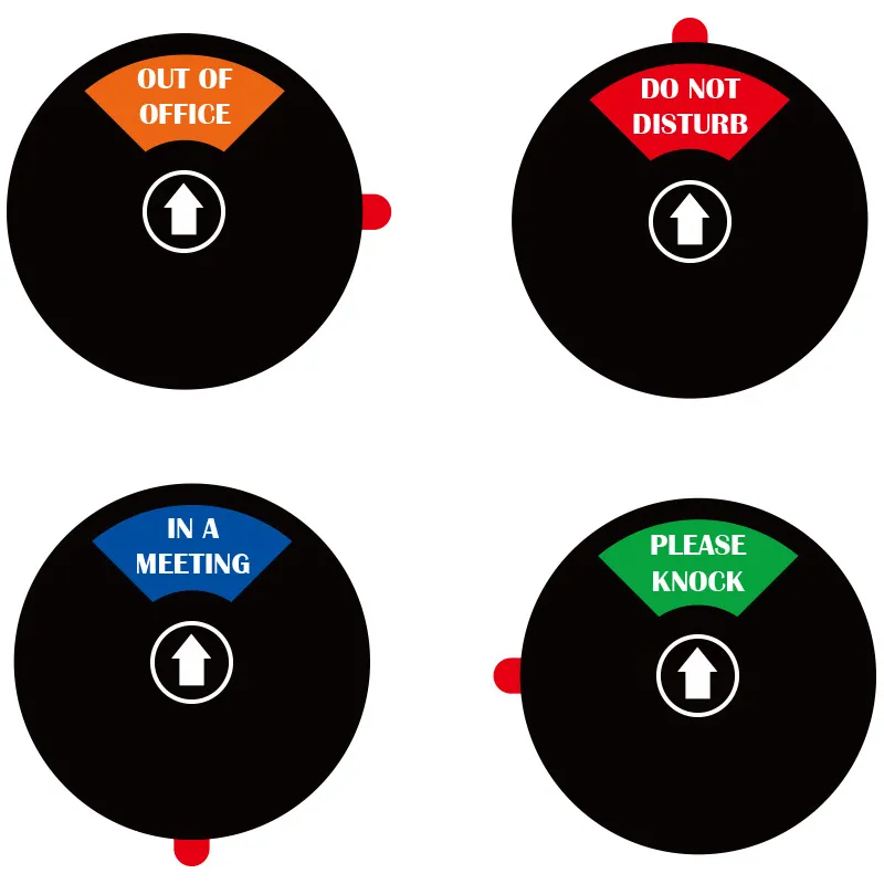 custom privacy sign do not disturb 5inch - buy wholesale direct from manufacturer - view 2