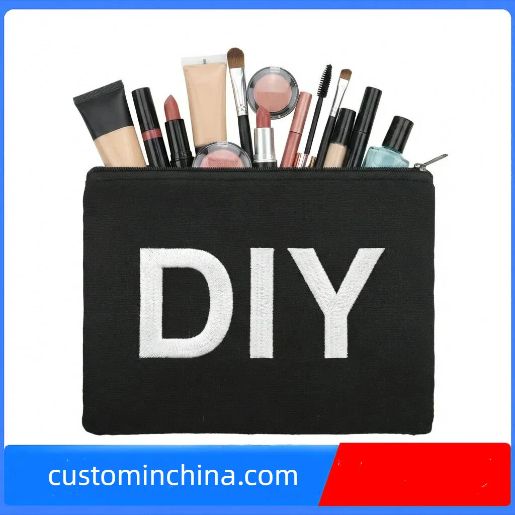 custom canvas cosmetic bag diy craft - Oeko-Tex certified supplier