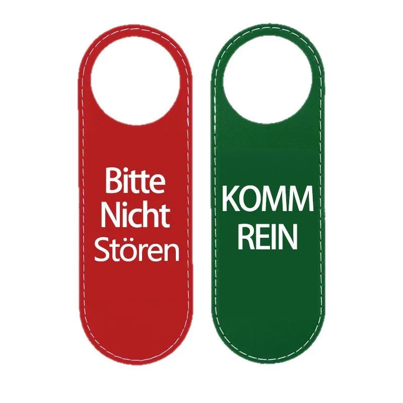 custom german language hotel door sign - B2B direct from factory China