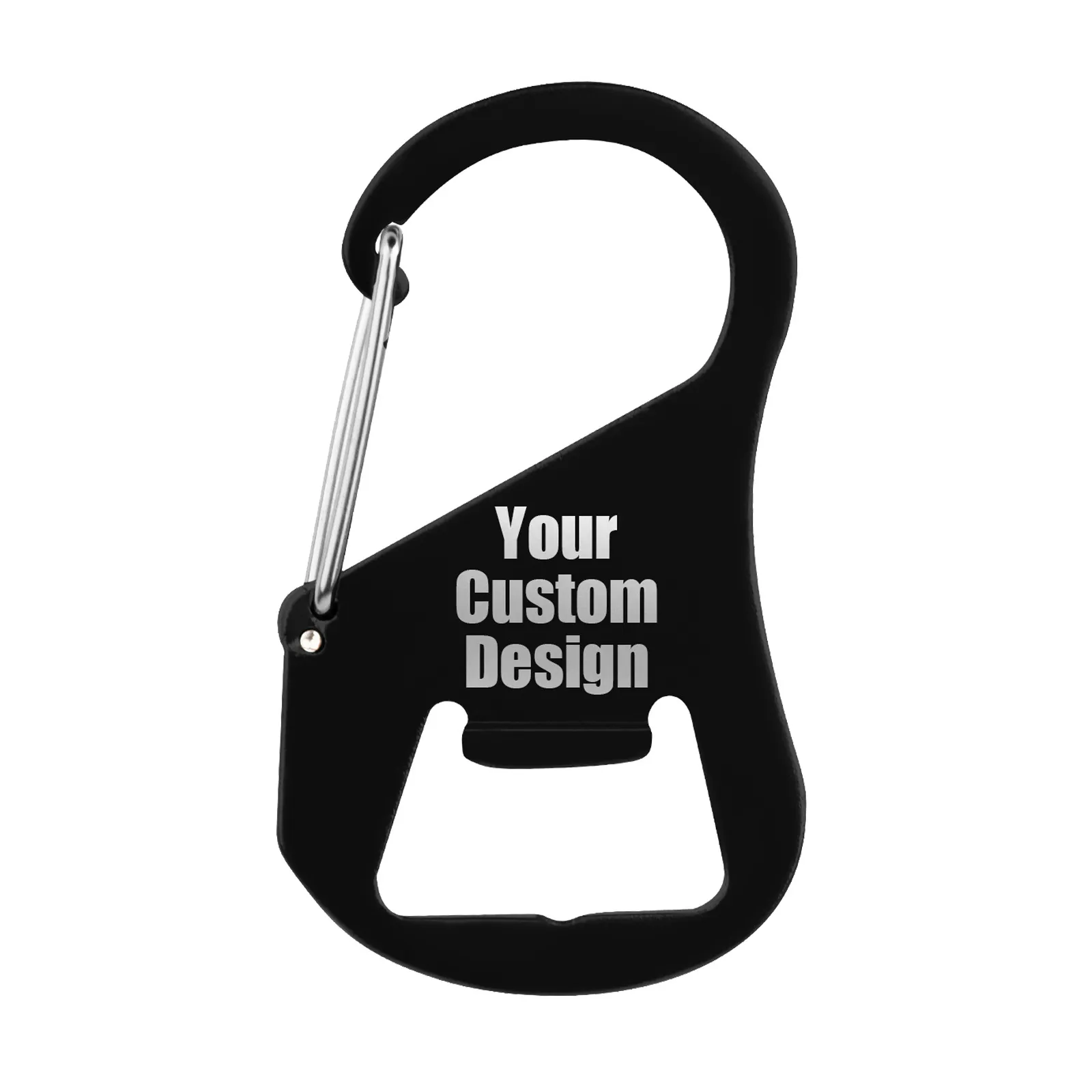custom aluminum wire carabiner beer opener - get quote wholesale price