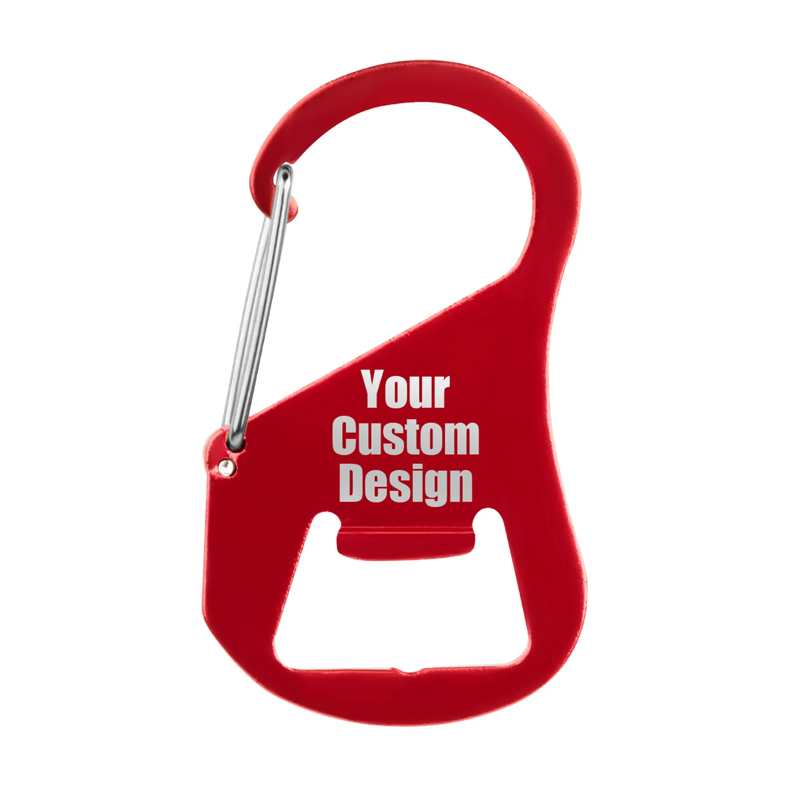 custom aluminum wire carabiner beer opener - get quote wholesale price - view 5