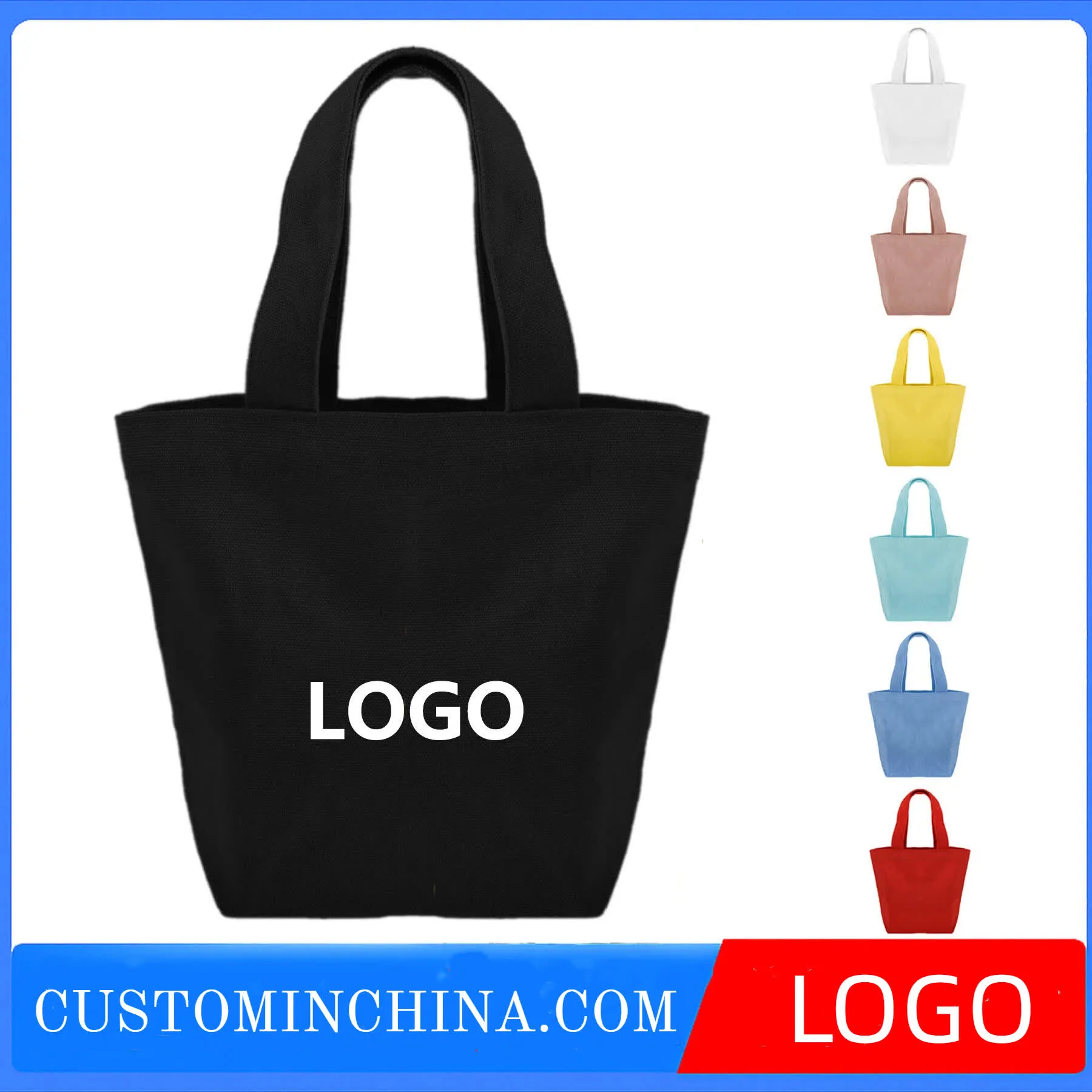 custom canvas tote shopping bag eco - request RFQ factory direct