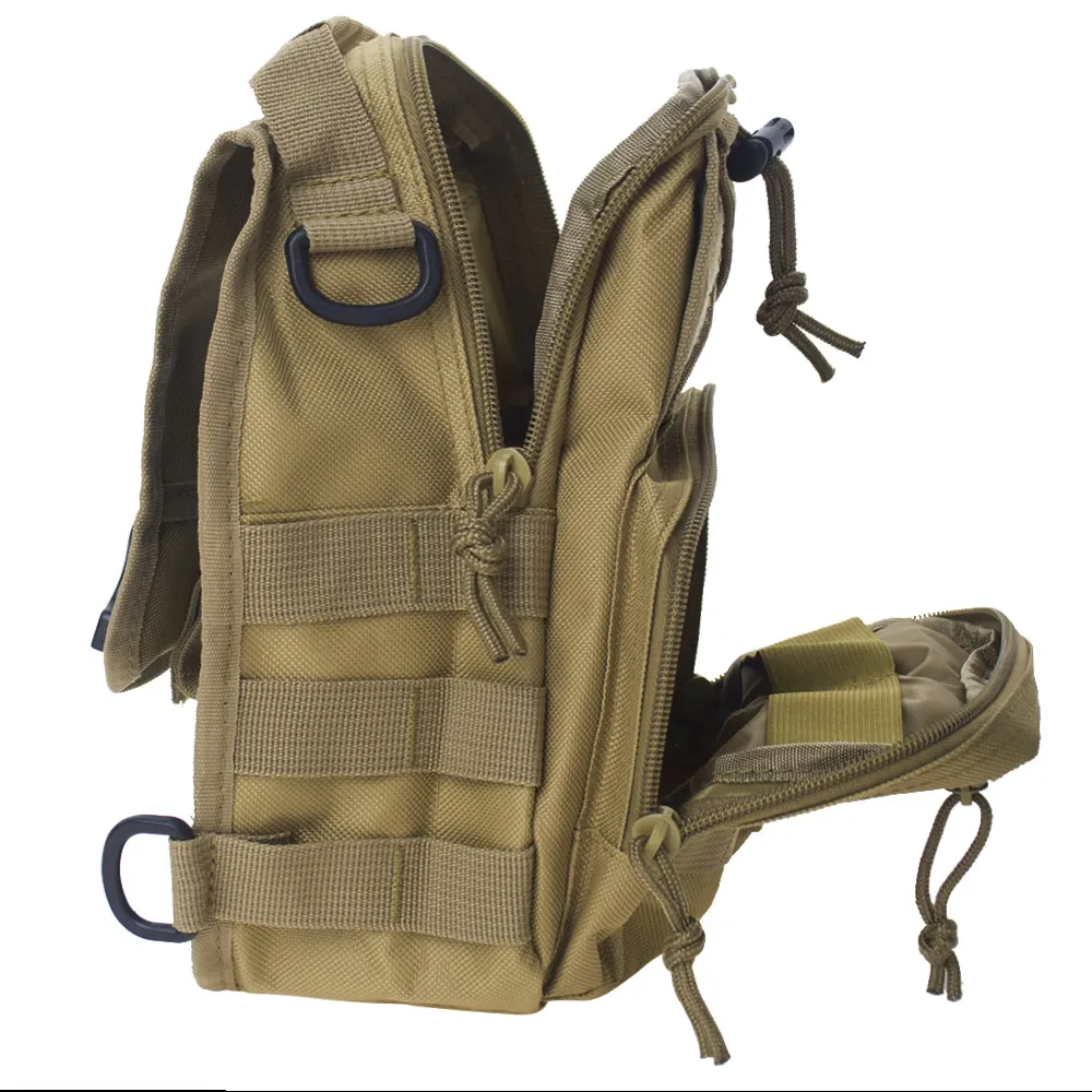 custom tactical sling chest bag nylon - factory direct wholesale price - view 2
