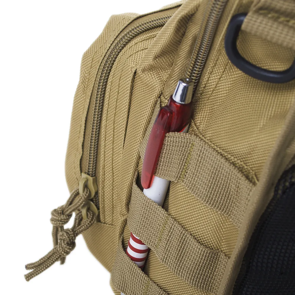 custom tactical sling chest bag nylon - factory direct wholesale price - view 3