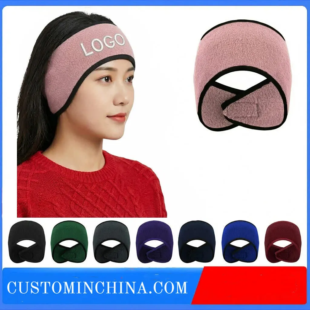 custom headband eye mask ear muff set - bulk order discount available