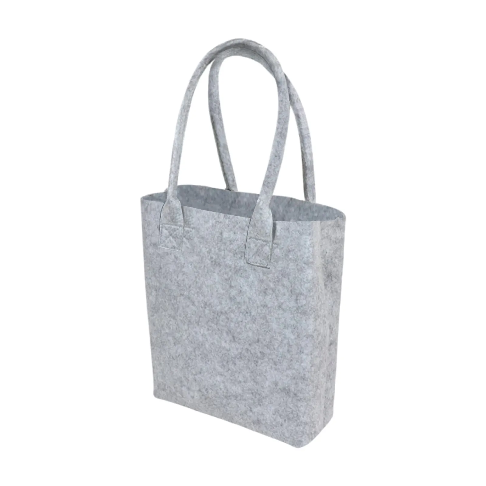 custom felt tote shopping bag - Oeko-Tex certified supplier - view 3