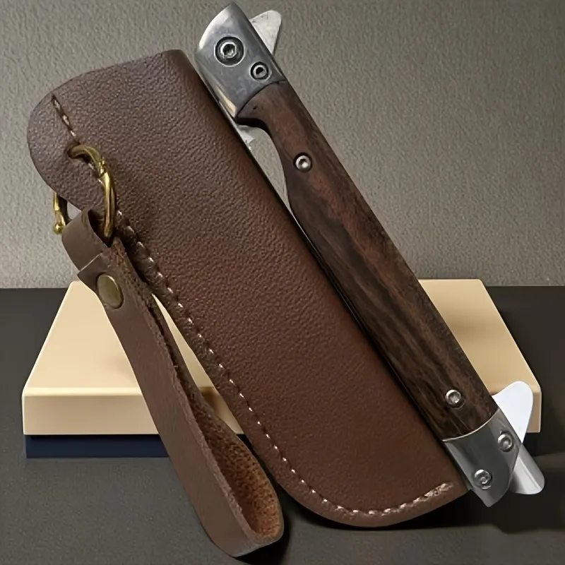vintage pu leather fruit knife sheath - B2B wholesale inquiry welcome - view 3