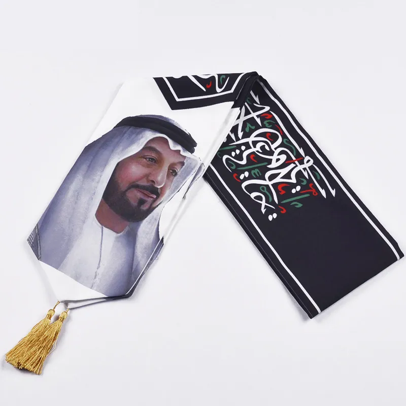 custom portrait photo scarf - bulk order discount available - view 3