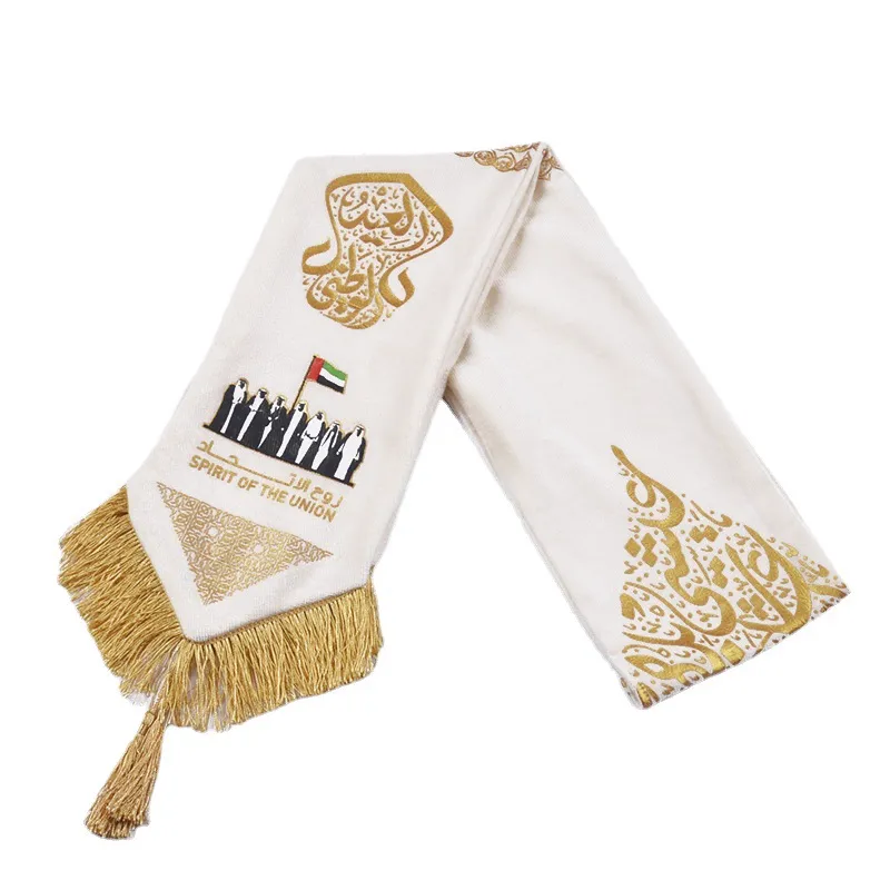 custom portrait photo scarf - bulk order discount available - view 5