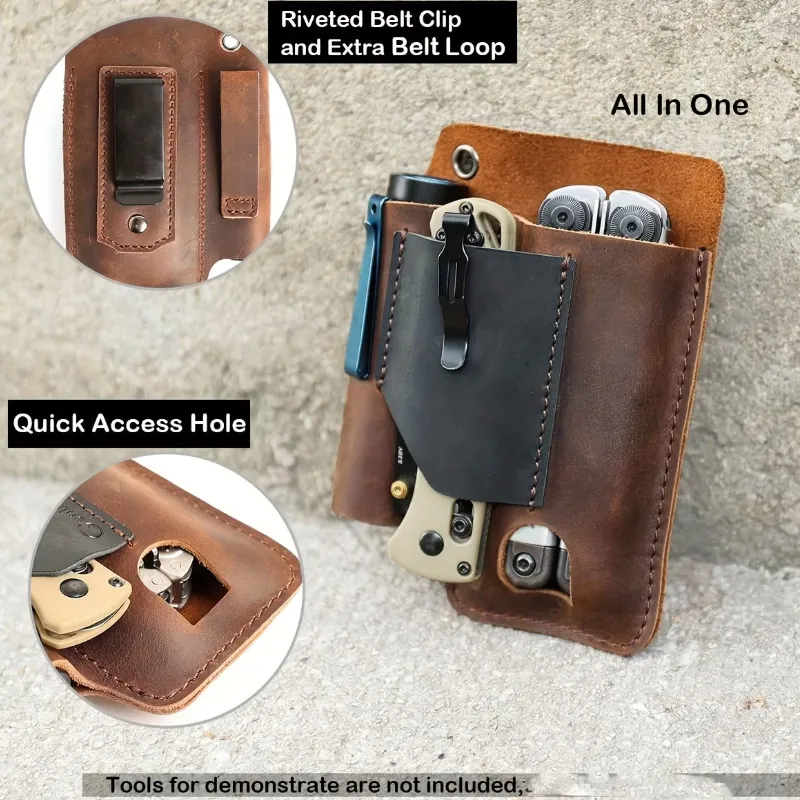 edc tactical survival tool belt pouch - free sample on request - view 3