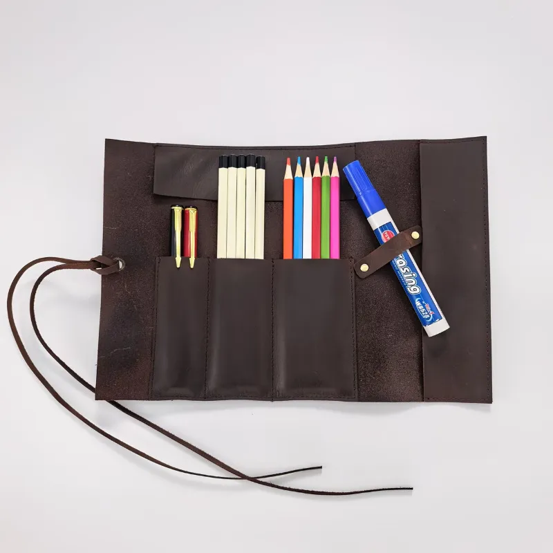 vintage canvas art supply roll bag - 7-day sample lead time - view 5