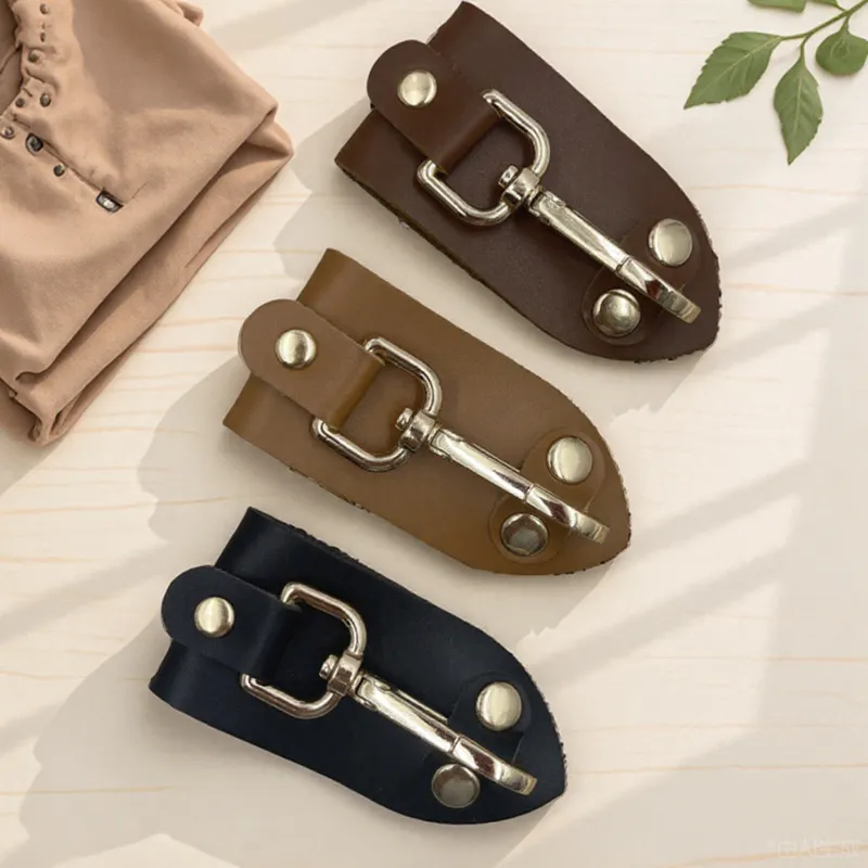 vintage leather belt loop keychain - B2B direct from factory China - view 3