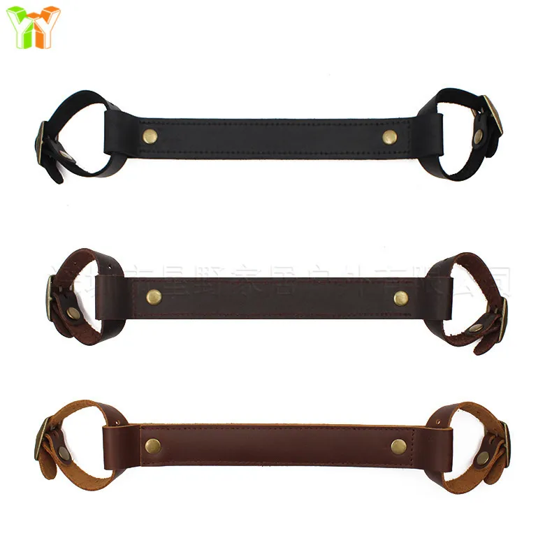 leather bicycle carry handle strap - B2B wholesale inquiry welcome - view 3