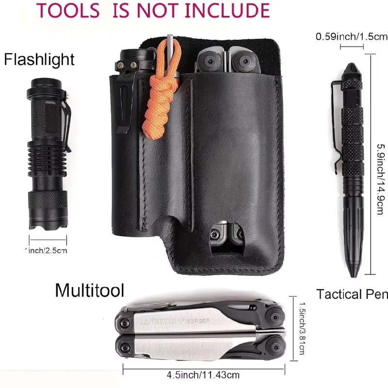 camping edc tactical belt holster - bulk order discount available - view 3